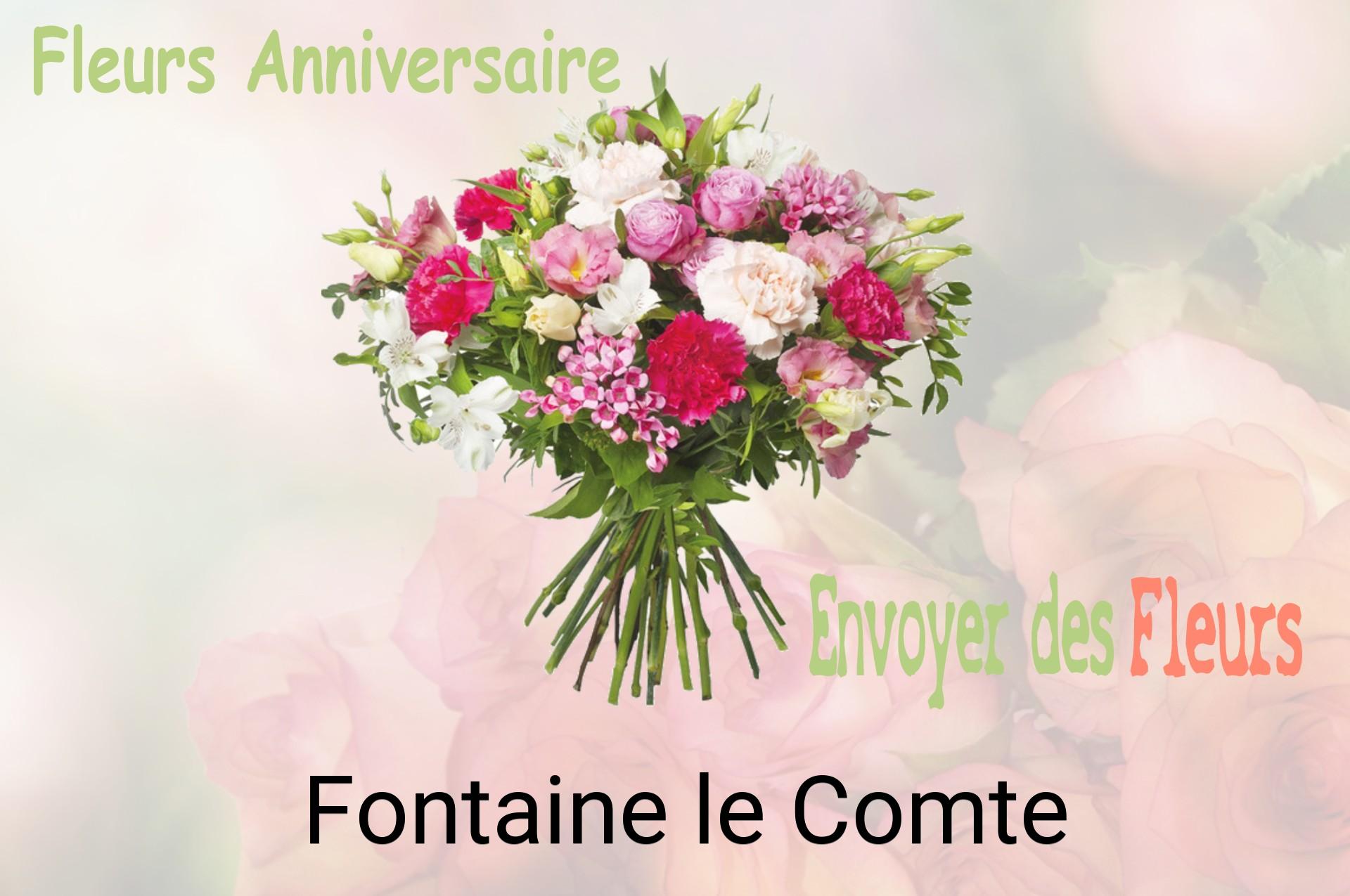 Bouquet de fleurs d’anniversaire livré à Fontaine-le-Comte
