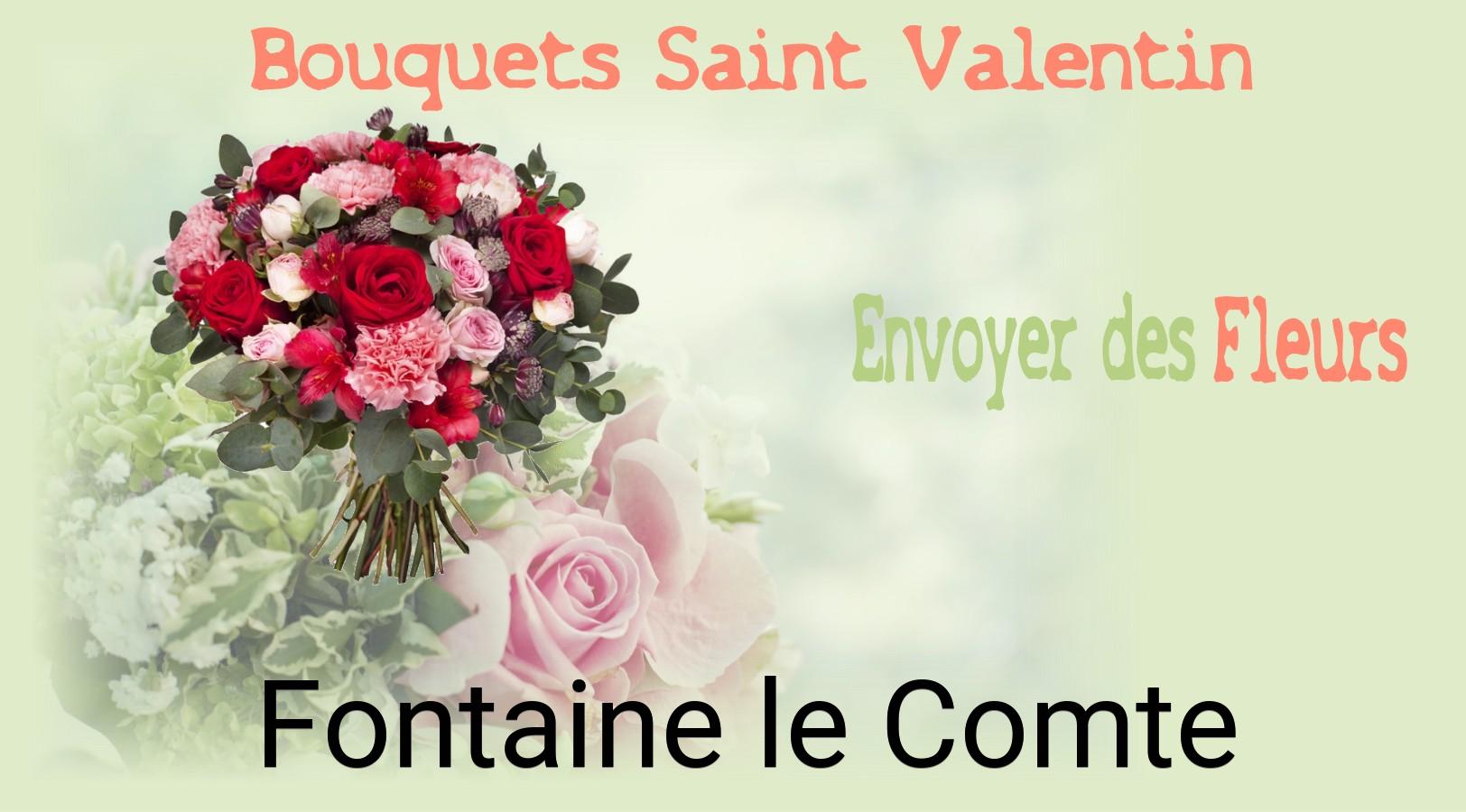 Roses de Saint-Valentin livrées à Fontaine-le-Comte