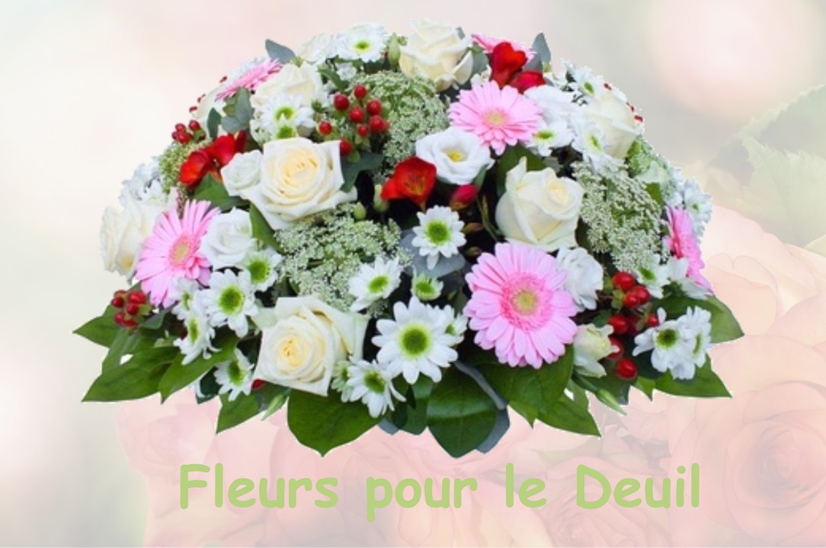fleurs deuil FONTAINE-LE-COMTE